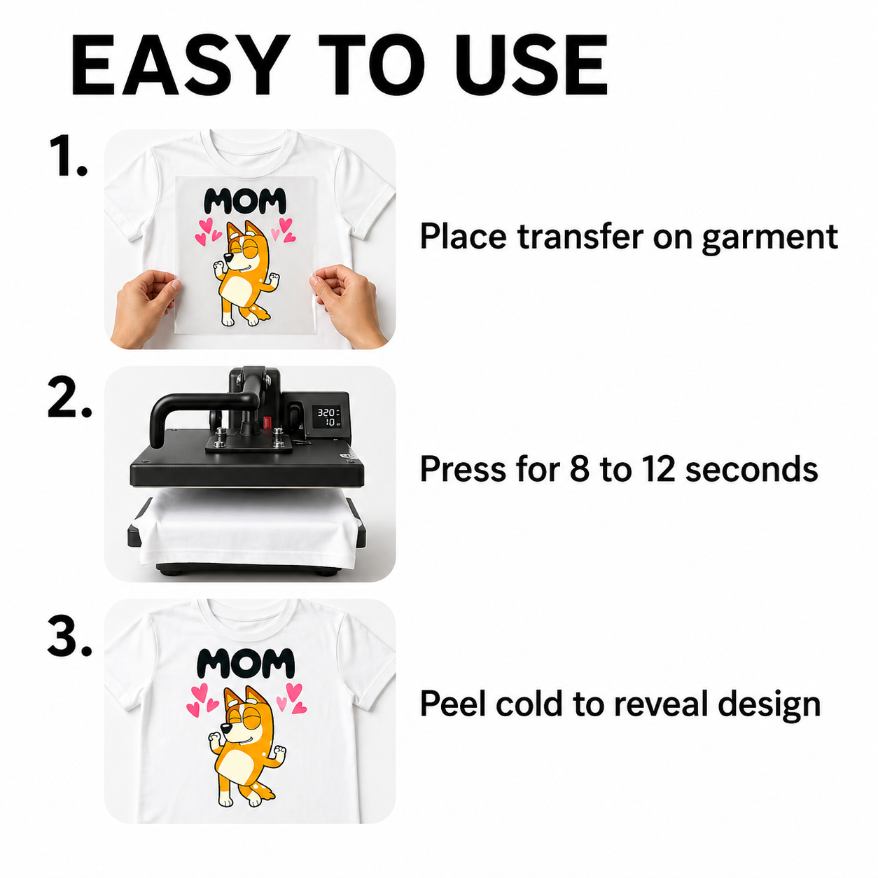 We Print Your Custom DTF Transfer – Direct to Film Heat Transfers for Apparel