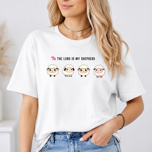 The Lord Is My Shepherd T‑Shirt - Psalm 23