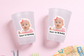 Personalized Birthday Face Stickers – Custom Photo, Name & Age