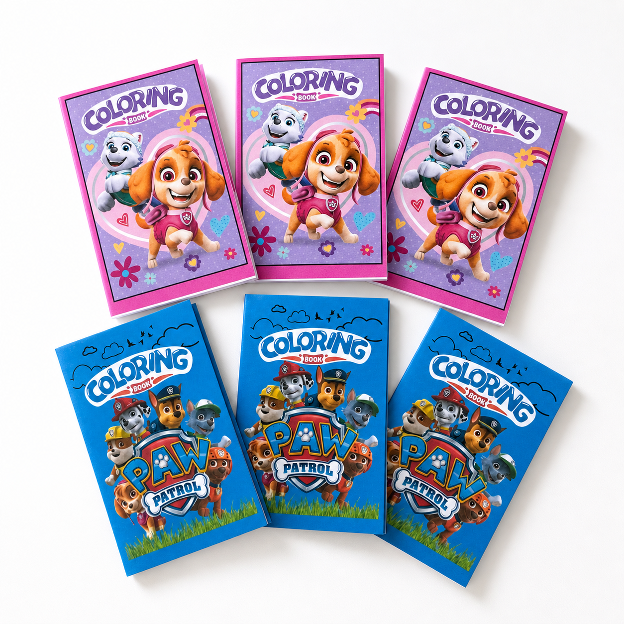 Puppy Rescue Coloring Book Party Favors for Kids Birthday