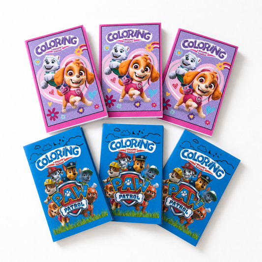Puppy Rescue Coloring Book Party Favors for Kids Birthday