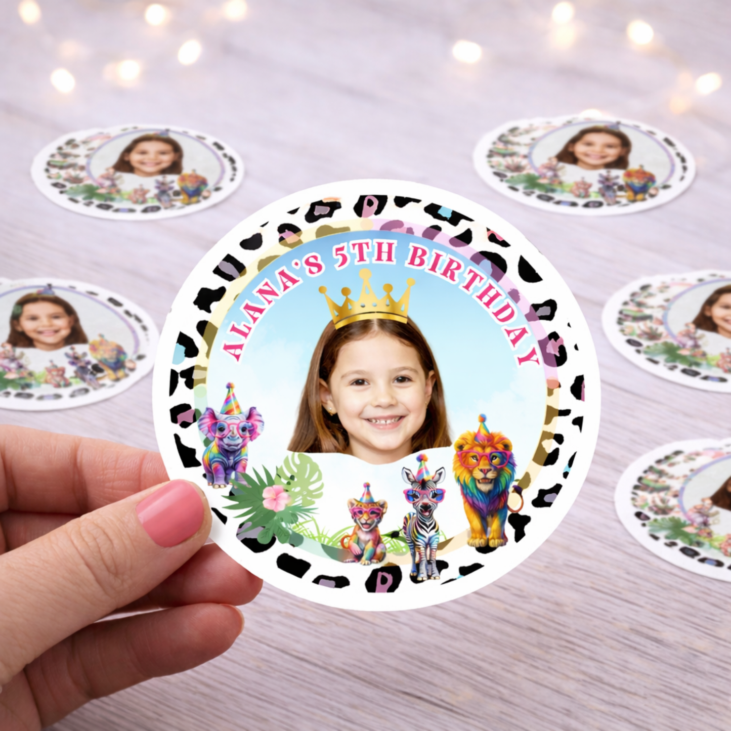 Personalized Party Favor Stickers – Custom Orders