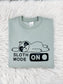 Sloth Mode ON Sweatshirt - Cozy Sloth Lover Crewneck
