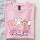 Just a Girl Who Loves Jesus T-Shirt | Christian Faith Tee