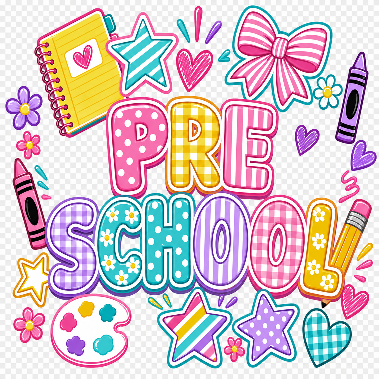 Preschool Teacher or Student DTF Transfer