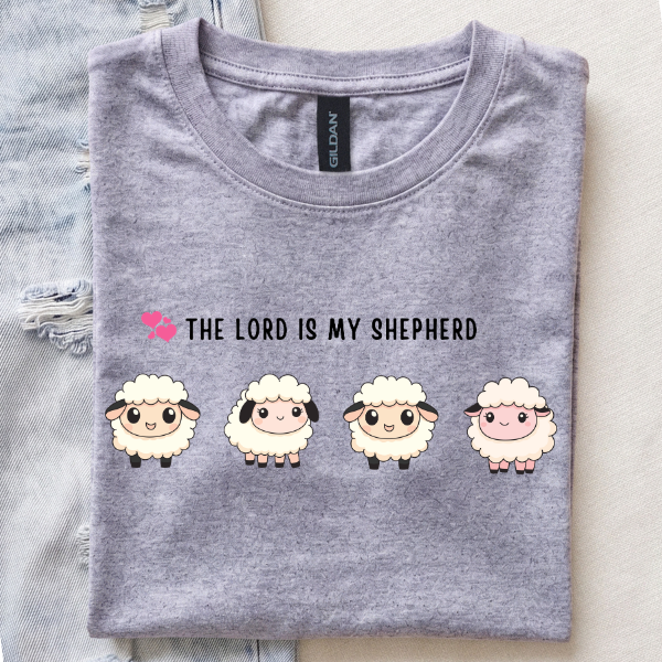The Lord Is My Shepherd T‑Shirt - Psalm 23